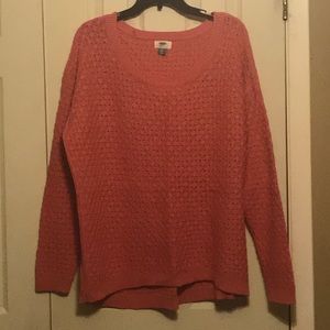 Coral Old Navy Sweater